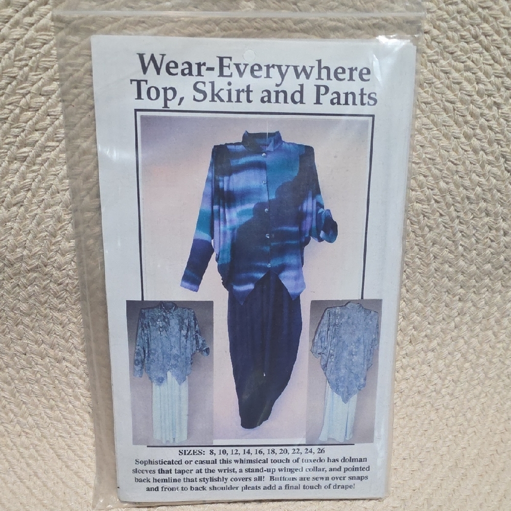 Wear-Everywhere Top, Skirt, and Pants Set